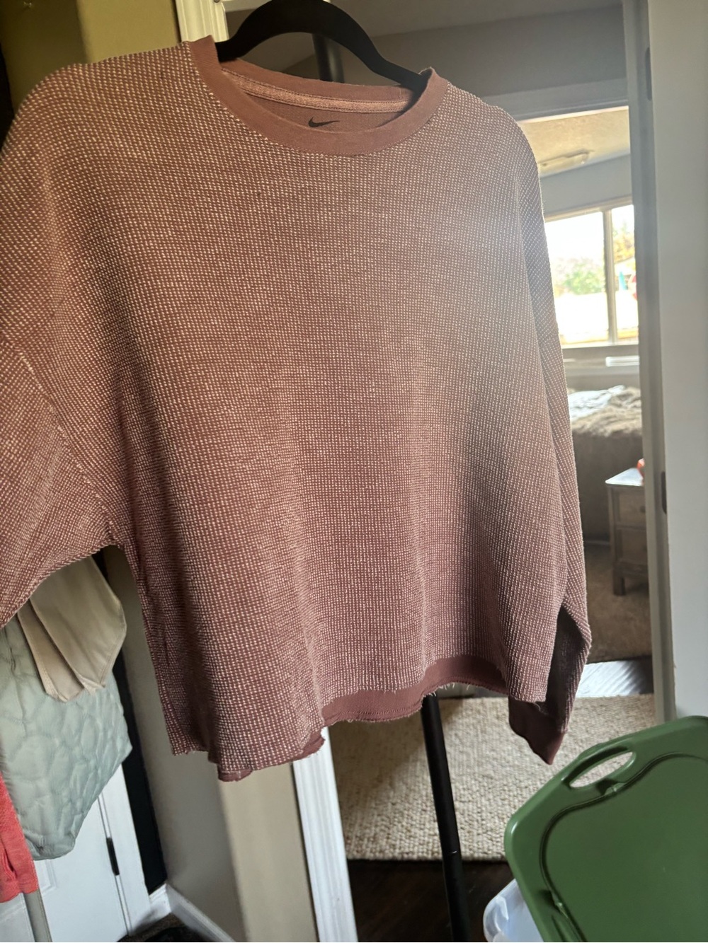 Nike Women's Dusty Mauve Crewneck Sweatshirt